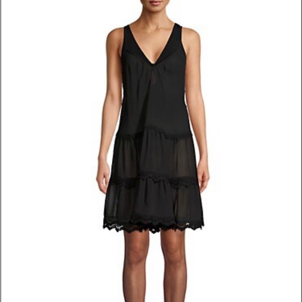 Ramy Brook Maia Sheer Mini Dress- Final Price